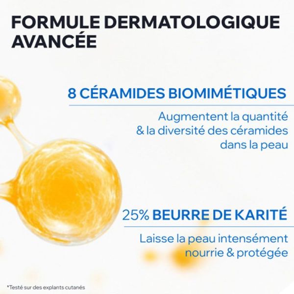 Xémose C8+ Cérat Relipidant anti-grattage peaux très sèches à tendance atopique (200 ml)