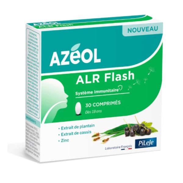Pileje Azéol ALR Flash système immunitaire (30 comprimés)