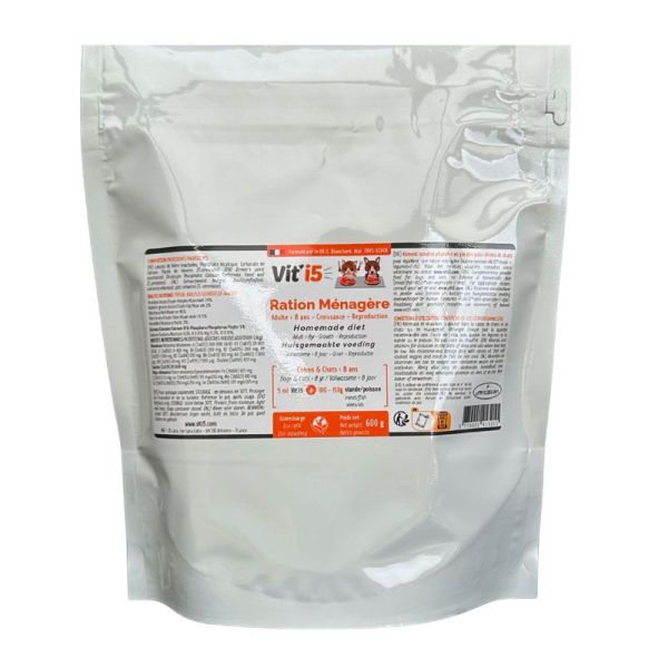 Vit'i5 Ration Ménagère Orange (éco-recharge 600 g)