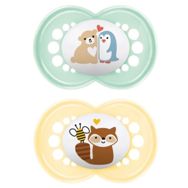 MAM Sucette Original 6+ mois (lot de 2, référence 24)