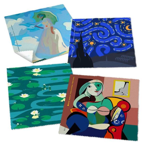 Lingette Microfibre pour Lunettes collection Art - tableaux classiques (x1)