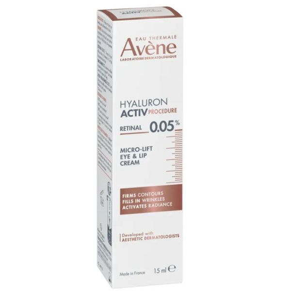 Avène Hyaluron Activ Procedure Crème Micro-Lift Yeux & Lèvres (15 ml)
