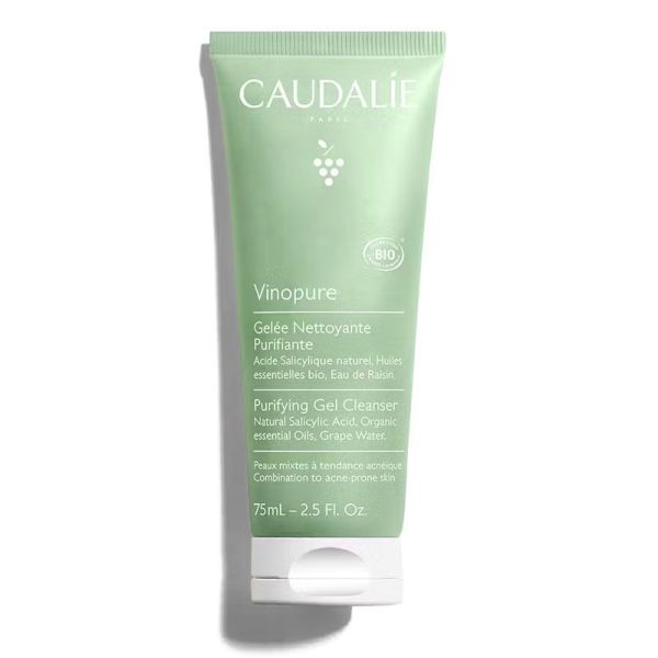Caudalie Vinopure Gelée nettoyante purifiante anti-imperfections (75 ml)