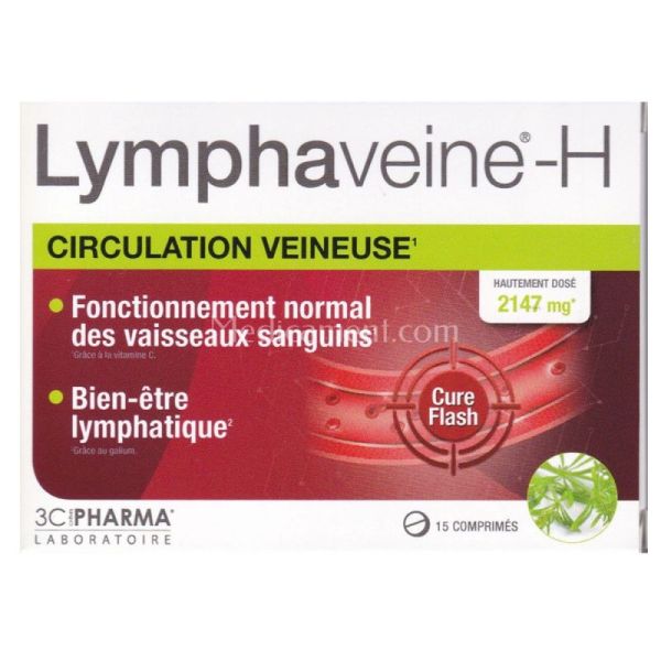 3C PHARMA Lymphaveine-H pour Circulation Veineuse
