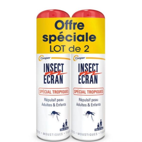 RÉPULSIF PEAU SPÉCIAL TROPIQUES lot de 2