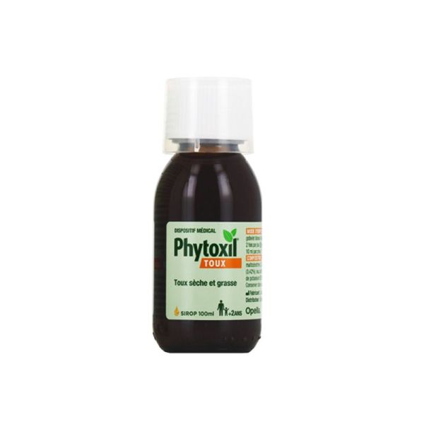Phytoxil Toux Sirop pour toux sèche et grasse aux extraits de plante (100 ml)