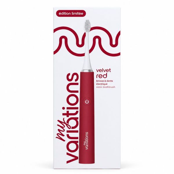 My Variations Brosse à dents électrique sonique Velvet Red édition limitée (x1)