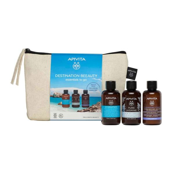 Apivita Trousse Destination Beeauty essentials to go