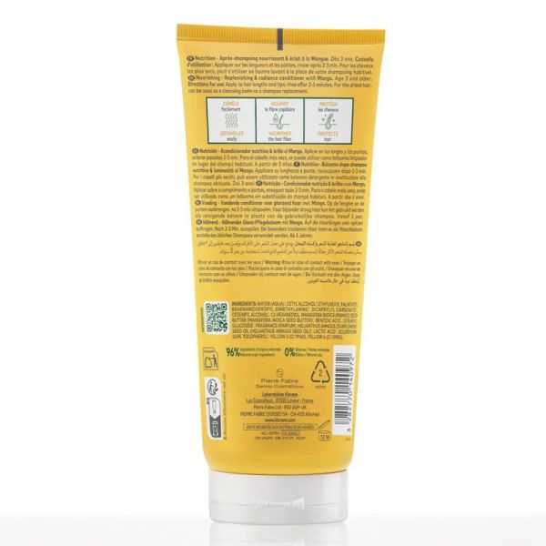 Klorane Après-Shampoing Nutrition à la Mangue médicinale (200 ml)