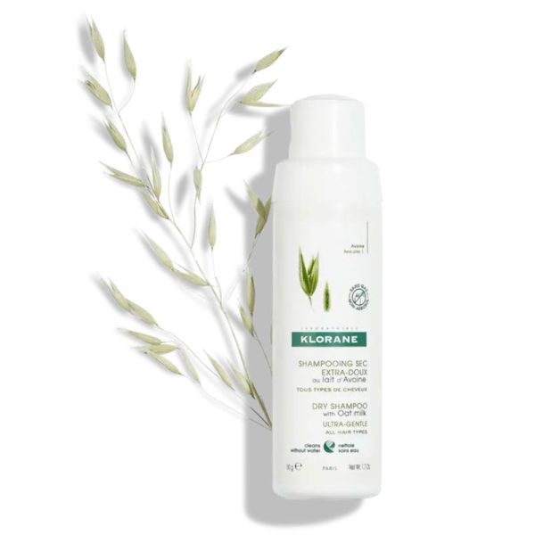 Klorane Shampoing sec au lait d'Avoine - Sans gaz (50 g)