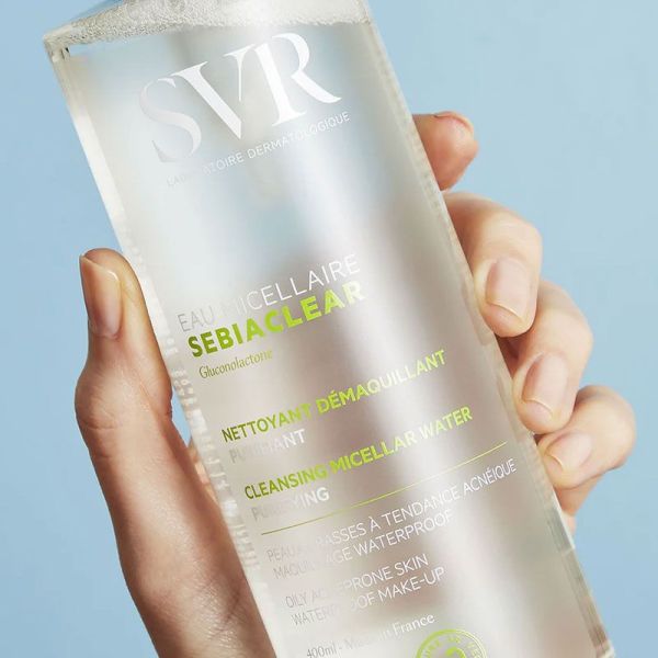 Svr Sebiaclear Eau Micellaire nettoyante & démaquillante (400 ml)