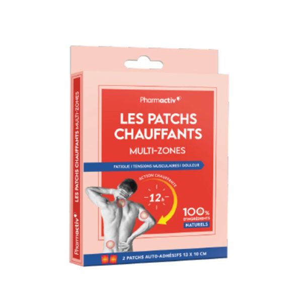 Pharmactiv Patchs Chauffants 12h 13x10 cm (x2)