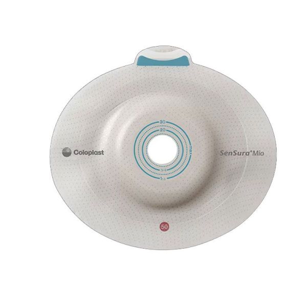 Coloplast Sensura Mio Flex support convexe 70mm découpe 15-53 mm (x5)