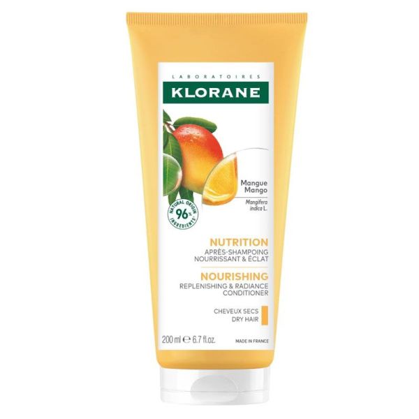 Klorane Après-Shampoing Nutrition à la Mangue médicinale (200 ml)