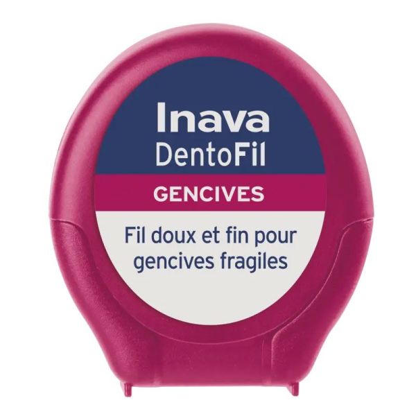 Inava Dentofil fil dentaire pour gencives sensibles (50 m)