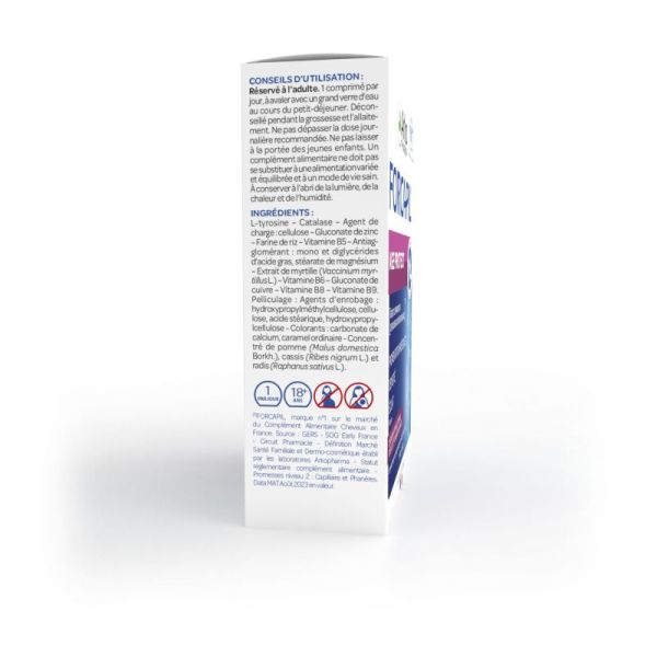 Forcapil Age Protect anti cheveux blancs (30 comprimés)