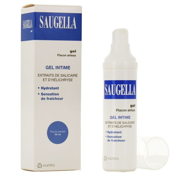 Saugella Gel intime Lubrifiant aux extraits de salicaire et d'hélichryse (50 ml)