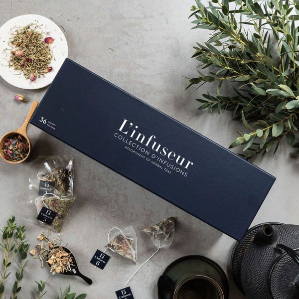 L'infuseur Coffret Collection d'Infusions rechargeable (36 sachets)