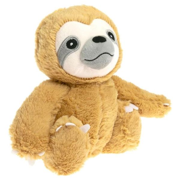 Pelucho Bouillotte sèche peluche Paresseux aux grains de blé et fleurs de lavande