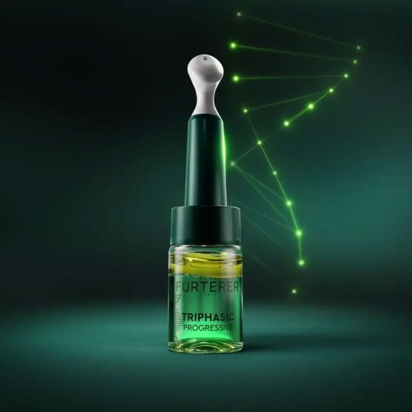 Traitement Triphasic Antichute Longévité & Densité redensifie la chevelure, freine la chute (8 x 5,5 ml)