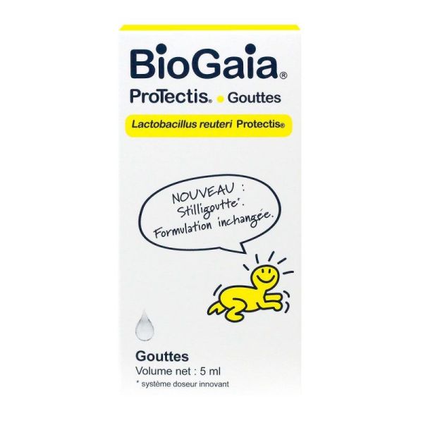 Biogaia Gouttes Probiotiques Bébé Enfant 5Ml