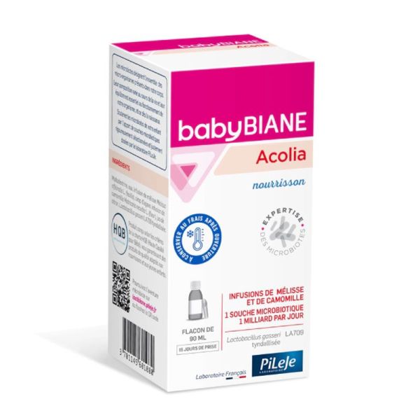 Pileje Babybiane Acolia bien-être digestif du nourrisson (90 ml)