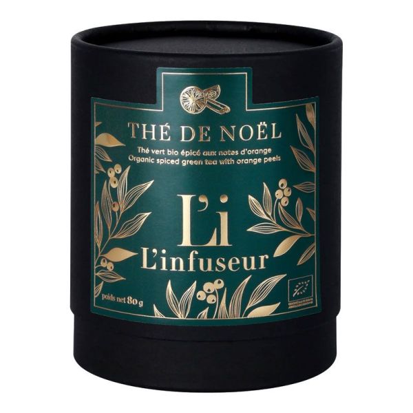 L'infuseur Thé Vert bio de Noël 2026 édition limitée (80 g)