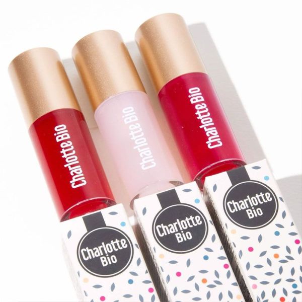 Charlotte Bio Huile à Lèvres bio & végan Raspberry Silk (6,5 ml)
