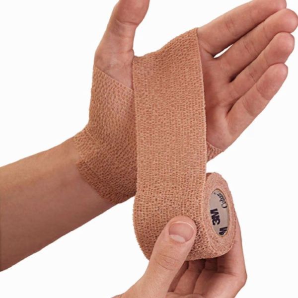 3M Nexcare Bande de contention adhésive beige 5 cm x 2,3 m (x1)
