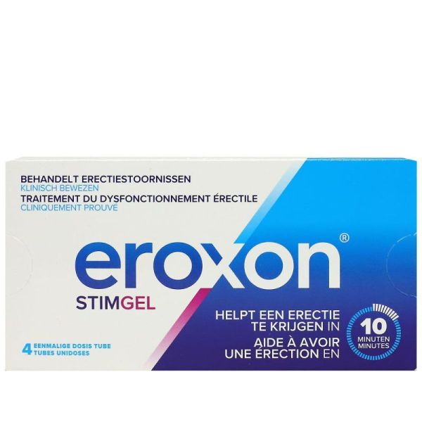 Eroxon Stimgel traitement du dysfonctionnement érectile (x4)