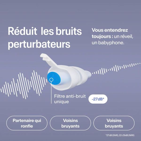 Alpine Sleepdeep bouchons d'oreilles (Taille L)