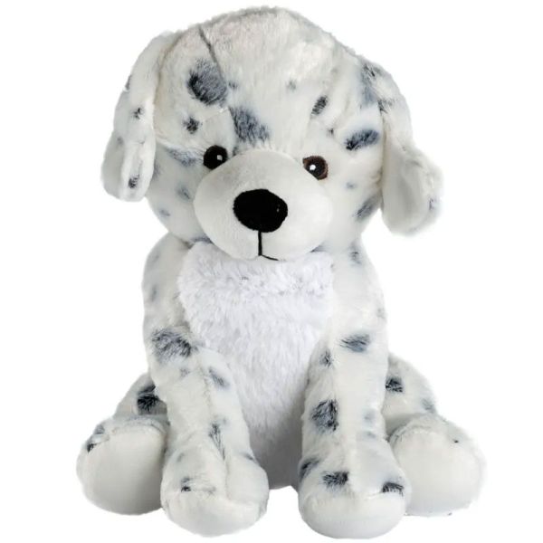 Pelucho Bouillotte sèche peluche Dalmatien aux grains de blé et fleurs de lavande