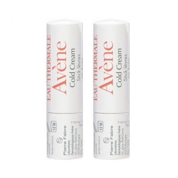 Avène Cold Cream Stick Lèvres Nourrissant (2 x 4g)