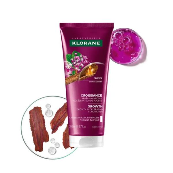 Après-Shampoing accélérateur de pousse à la Quinine (200 ml)