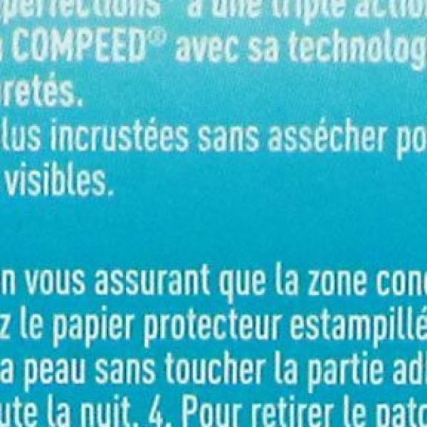 Compeed Patchs Anti-Imperfections Purifiant Nuit (x7)