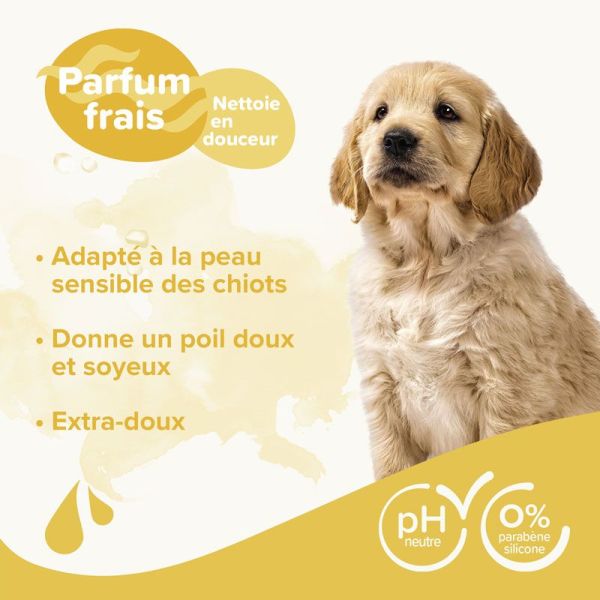 Beaphar Essentiel Shampoing pour chiots camomille et aloe vera (250 ml)