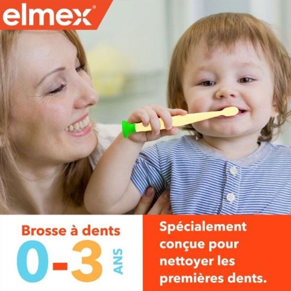 Elmex Brosse à dents souple enfant 0-3 ans (x1)