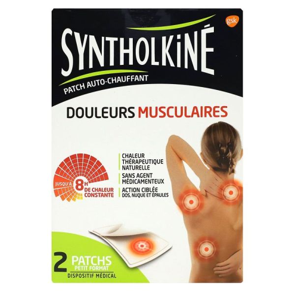 Syntholkiné Patch Chauffant Petit Format 8H *2
