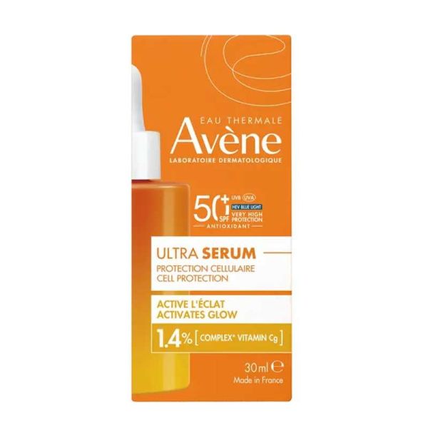 Avène Ultra Sérum SPF50+ 1.4% Complex Vitamin Cg active l'éclat (30 ml)