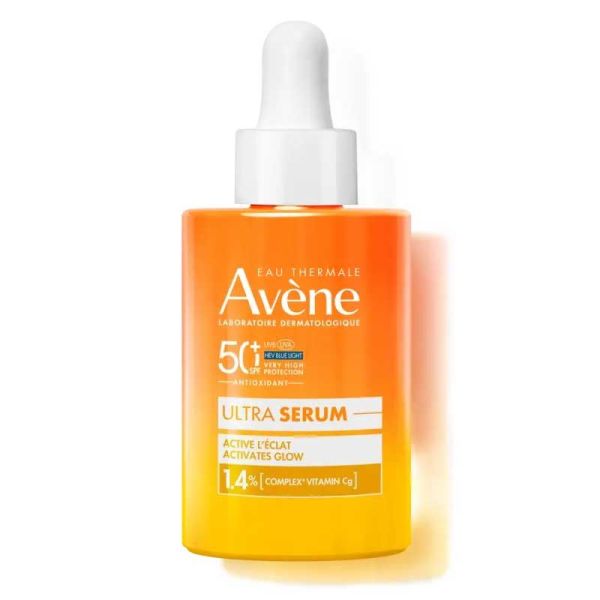 Avène Ultra Sérum SPF50+ 1.4% Complex Vitamin Cg active l'éclat (30 ml)