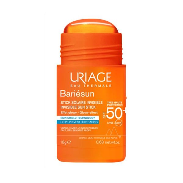 Uriage Bariésun Stick solaire Invisible SPF50+ effet glowy (18 g)