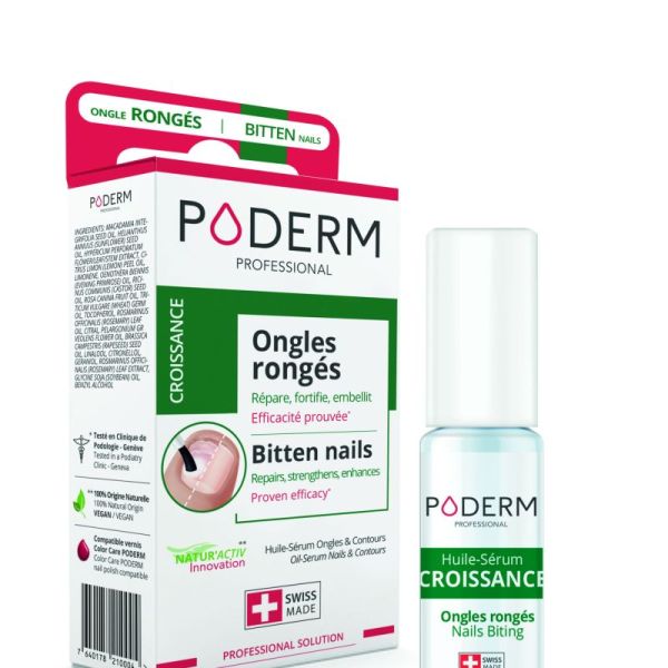 Poderm Sérum Stop Ongle Ronge 8Ml