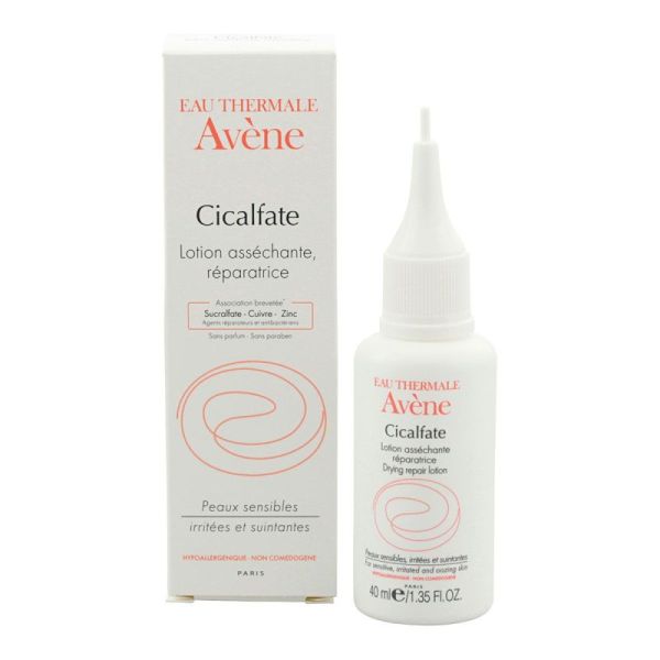 Avene Cicalfate Lotion asséchante, réparatrice 40Ml