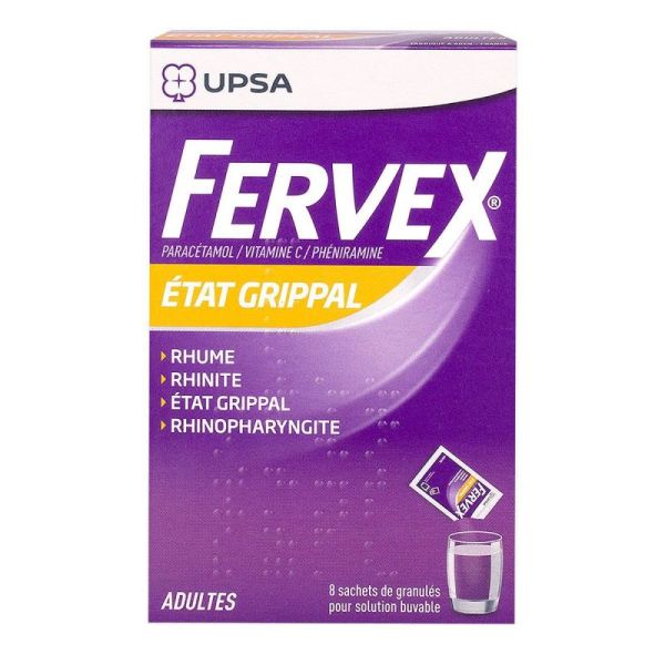 Fervex Adultes Sachet de granulés x8