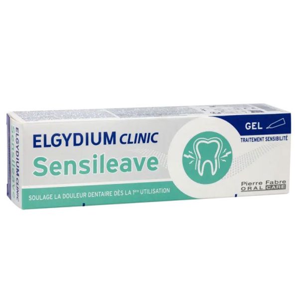 Elgydium Clinic Sensileave Gel sensibilité dentaire (30 ml)