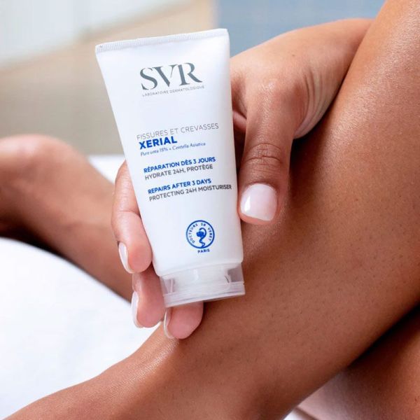 Xerial Fissures et Crevasses répare, hydrate & protège les pieds abimés, fendillés (50 ml)
