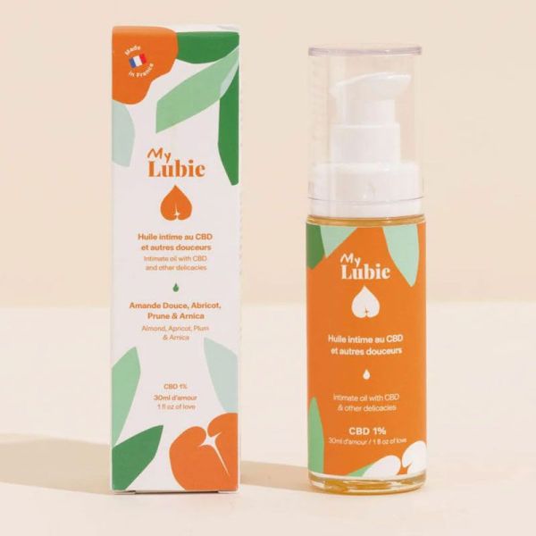 My Lubie Huile Intime au CBD et autres douceurs (30 ml)