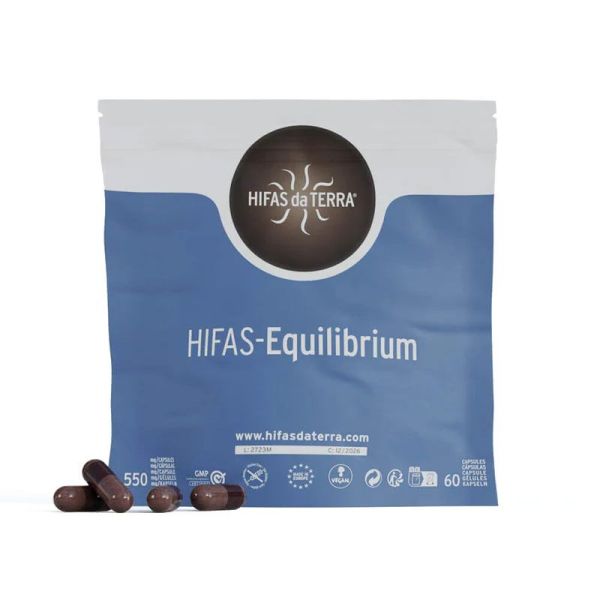 Hifas-Equilibrium Ecorecharge anti-stress & sommeil réparateur (60 Gélules)