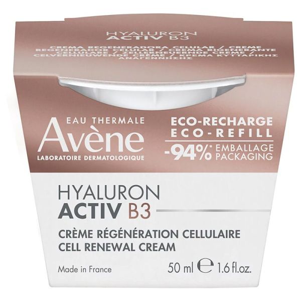 Hyaluron Activ B3 Crème Régénération Cellulaire lissant & raffermissant (éco-recharge 50 ml)