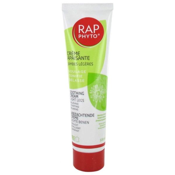 Rap Phyto Crème Apaisante Jambes Légères soulage, tonifie, délasse (100 ml)